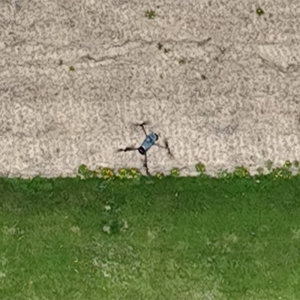 overhead of drone